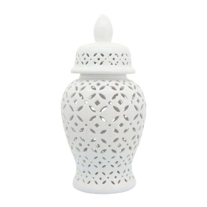 Melina Handmade Ceramic Decorative Urns & Jars - Chic Decora