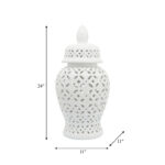 Melina Handmade Ceramic Decorative Urns & Jars - Chic Decora