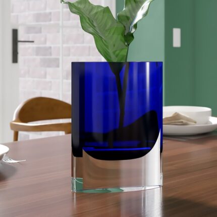 Handmade Glass Table Vase - Chic Decora