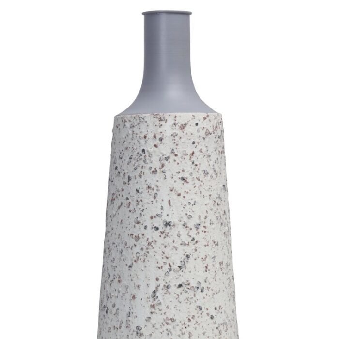 Metal Speckled Vase - Chic Decora