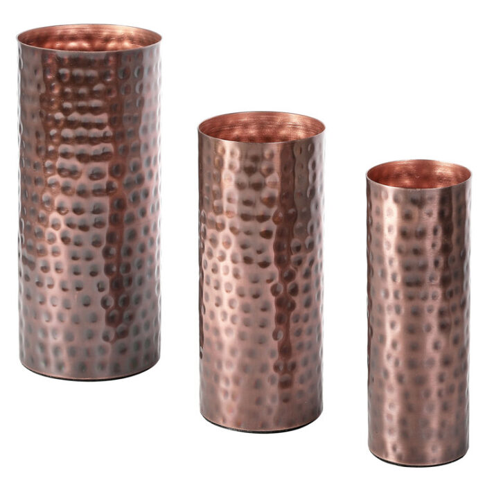 Metal Table Vase - Chic Decora