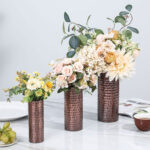 Metal Table Vase - Chic Decora