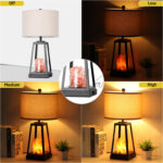 Metal USB Table Lamp - Chic Decora