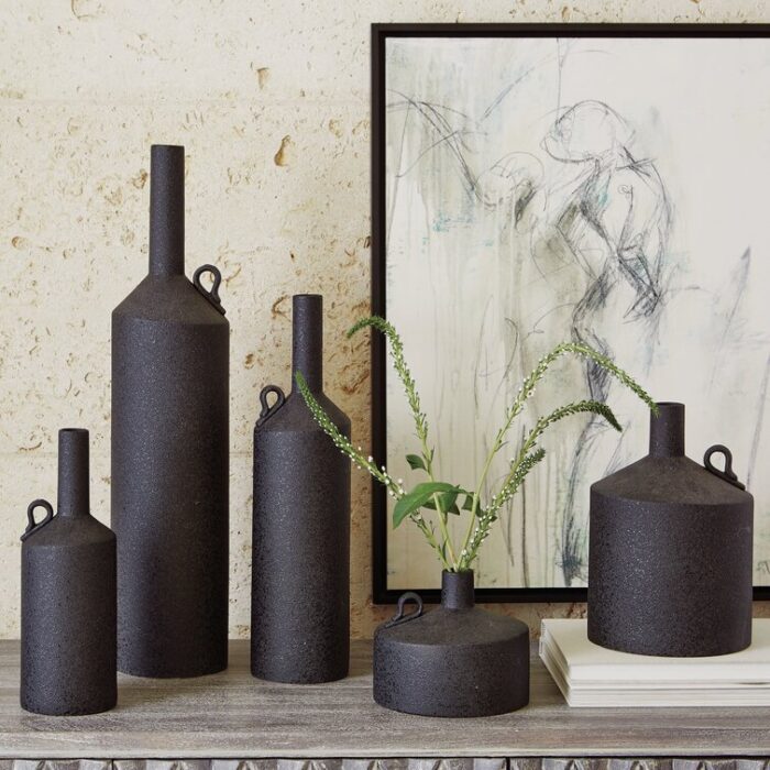 Metro Bottle-Black Crust - Chic Decora