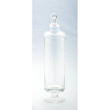 Meza Handmade Glass Apothecary Jar - Chic Decora