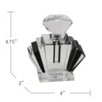 Mimi Crystal Decorative Bottle - Chic Decora