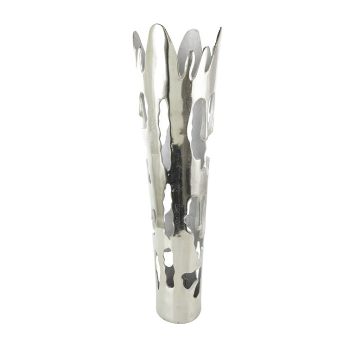 Moderna Aluminum Floor Vase - Chic Decora