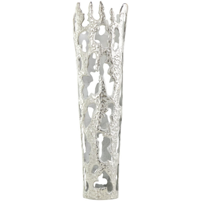 Moderna Aluminum Floor Vase - Chic Decora