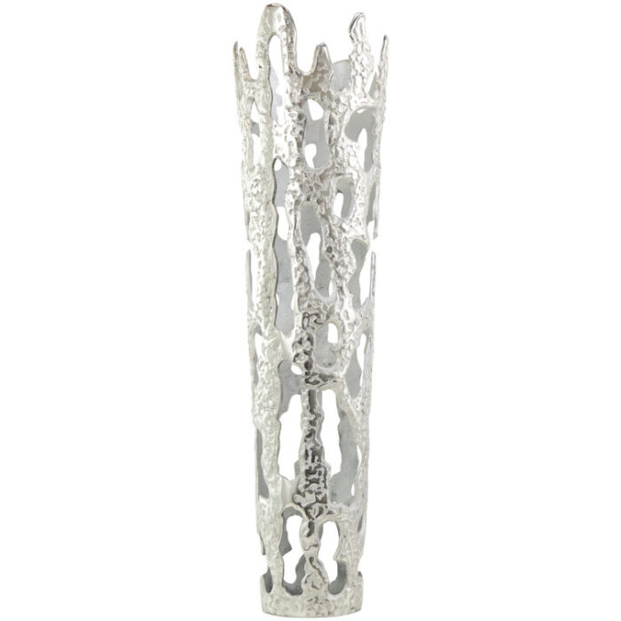 Moderna Aluminum Floor Vase - Chic Decora