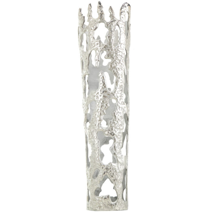 Moderna Aluminum Floor Vase - Chic Decora