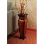 Briceston Metal Floor Vase - Chic Decora