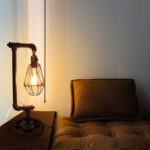 Vollmer Metal Lamp Base Lamp - Chic Decora