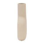 Moreen 8″ Dolomite Open Cut-Out Vase - Chic Decora