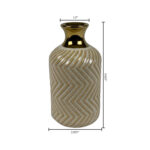 Mujde Ceramic Table Vase - Chic Decora