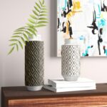 Murphie Metal Table Vase - Chic Decora