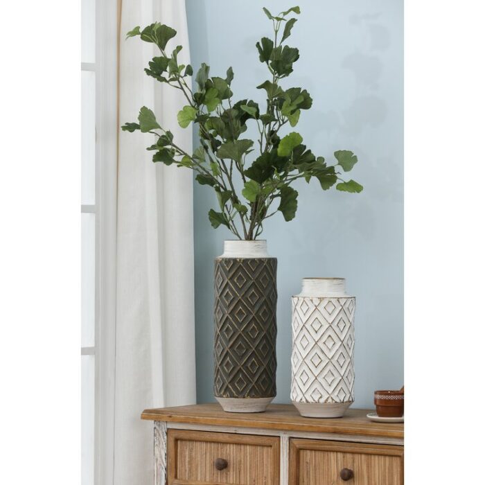 Murphie Metal Table Vase - Chic Decora