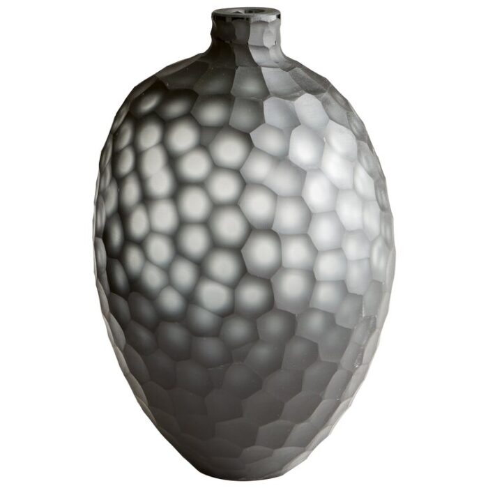 Neo-Noir Glass Table Vase - Chic Decora