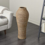 Neta Earthenware Floor Vase - Chic Decora