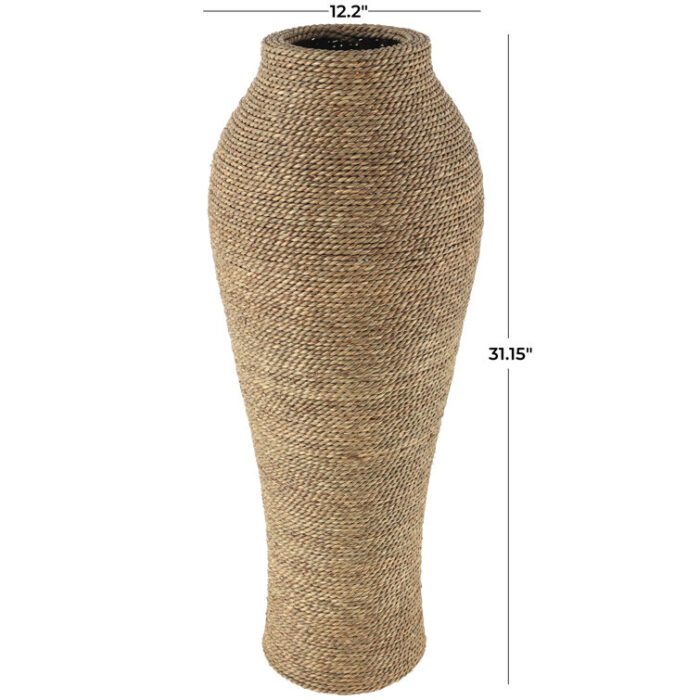 Neta Earthenware Floor Vase - Chic Decora