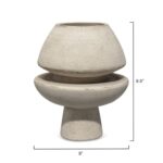 New Collection 1 Handmade Ceramic Table Vase - Chic Decora