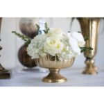 Ockton Handmade Metal Table Vase - Chic Decora