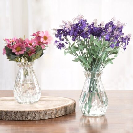 Handmade Glass Table Vase - Chic Decora