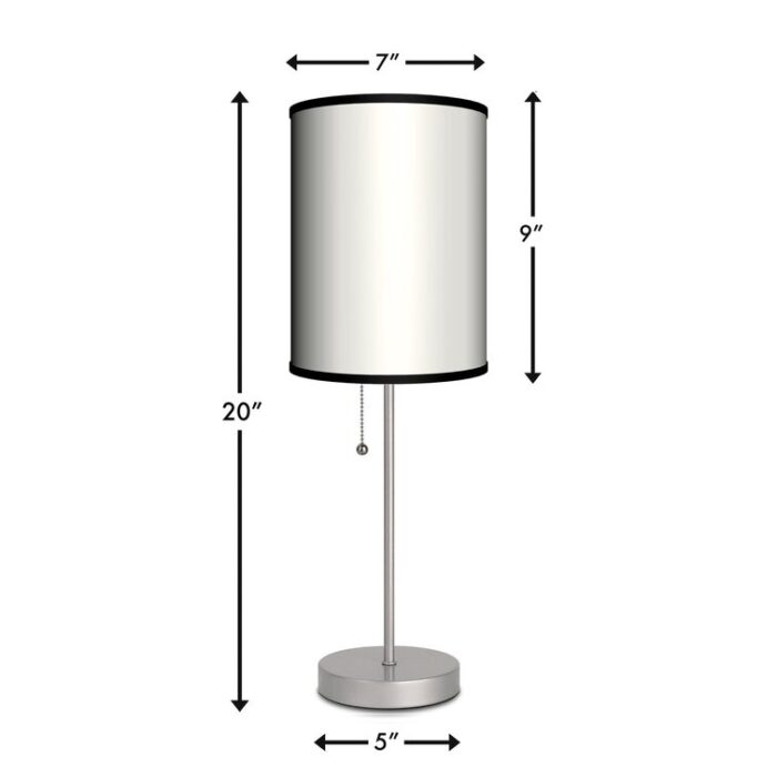 Orissa Metal Table Lamp - Chic Decora