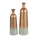 Farnaz Handmade Metal Floor Vase - Chic Decora