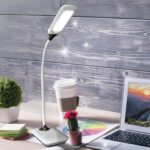 OttLite Enhance LED Sanitizing Desk Lamp USB Eliminates up to 99.9% of Bacteria, Flexible Neck - Chic Decora