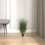 Artificial Green Potted Ryegrass - Chic Decora