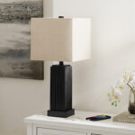 Park 24 Inch Table Lamp with USB Port - Chic Decora