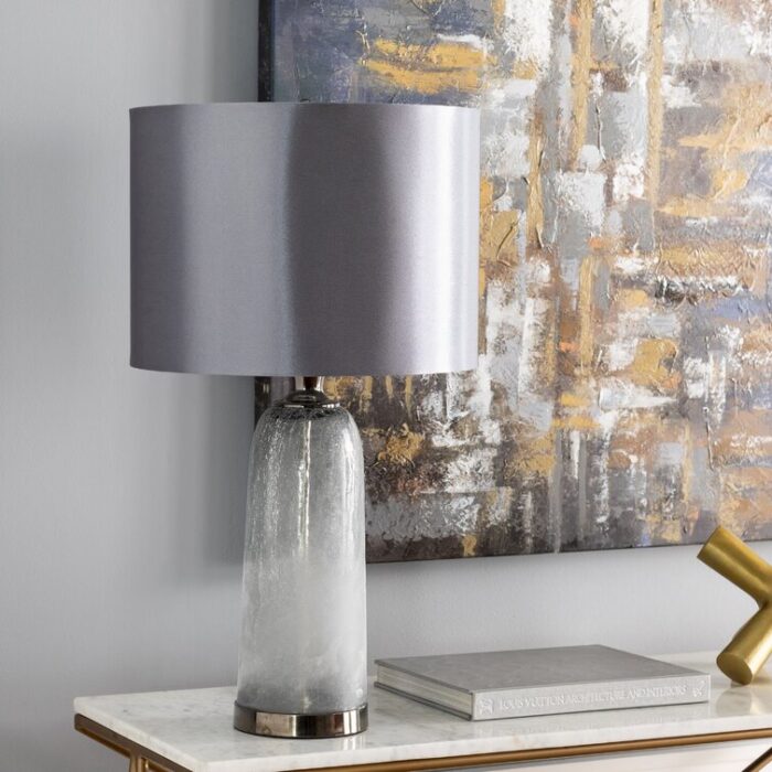 Penistone Glass Table Lamp - Chic Decora