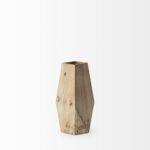 Plaisance Handmade Wood Table Vase - Chic Decora