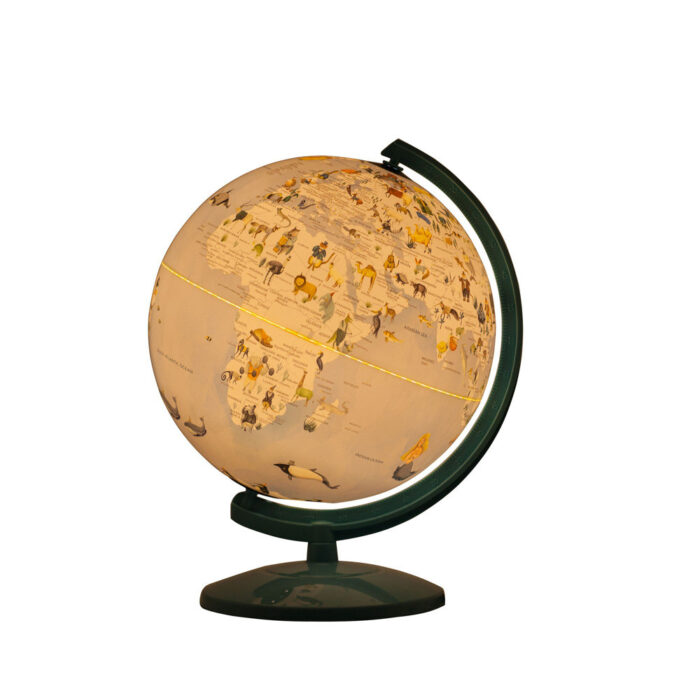 Plastic / Acrylic Tabletop Globe - Chic Decora