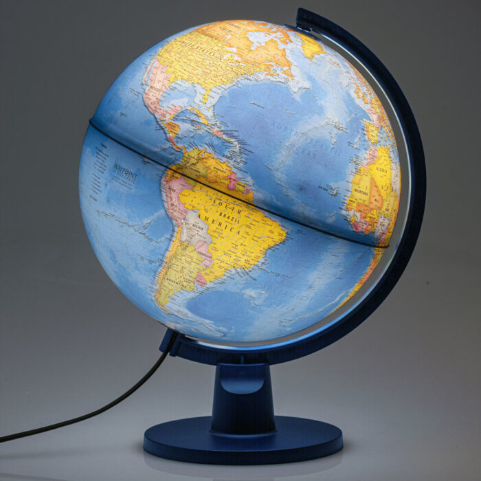 Plastic / Acrylic Tabletop Globe - Chic Decora