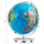 Plastic / Acrylic Tabletop Globe - Chic Decora