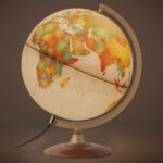 Plastic / Acrylic Tabletop Globe - Chic Decora