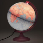 Plastic / Acrylic Tabletop Globe - Chic Decora