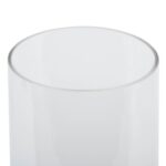 Polito Clear Cylinder Glass Container - Chic Decora