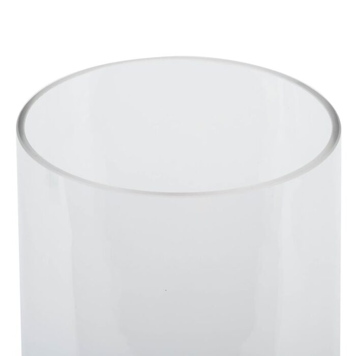 Polito Clear Cylinder Glass Container - Chic Decora