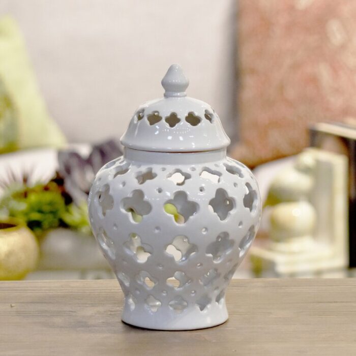 Pottstown Ceramic Decorative Urns & Jars - Chic Decora