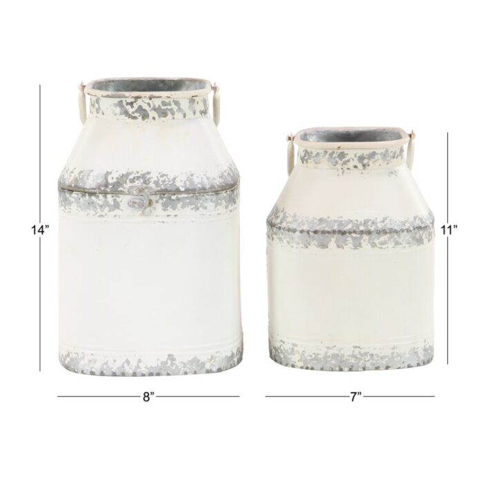 Premo Metal Decorative Urns & Jars - Chic Decora