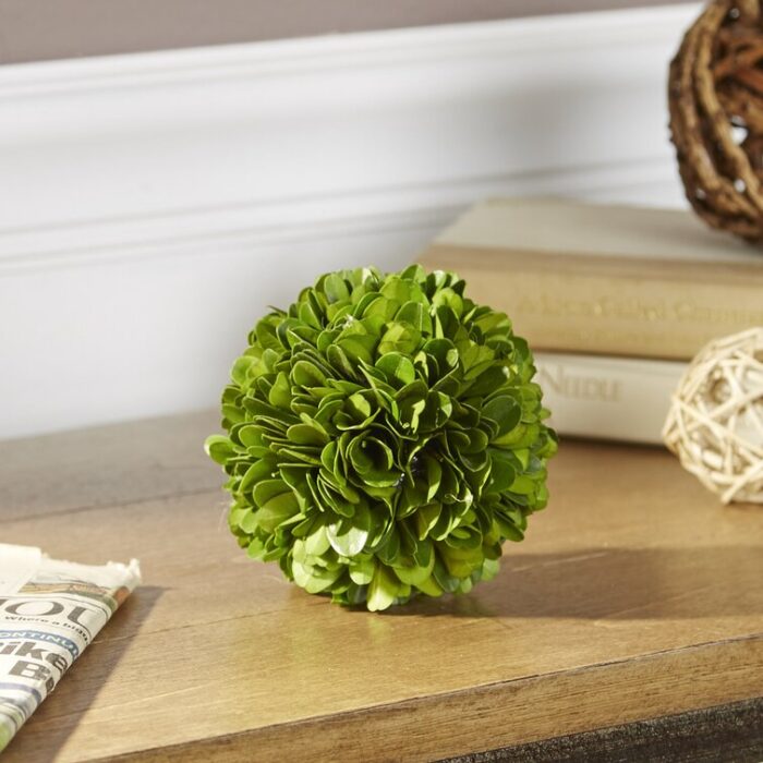 Preserved Boxwood Ball - Chic Decora