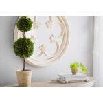 Preserved Boxwood Double Ball Topiary - Chic Decora