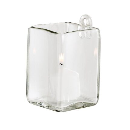 Pricilla Handmade Glass Wall Vase - Chic Decora