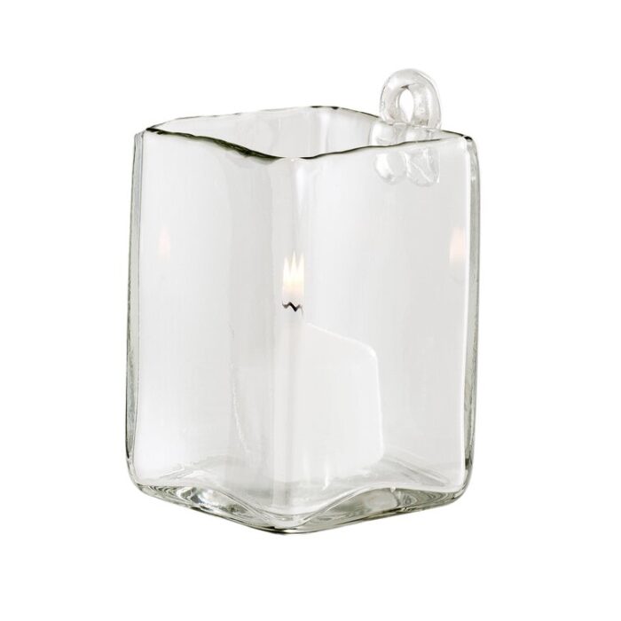 Pricilla Handmade Glass Wall Vase - Chic Decora