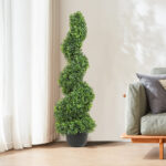 Primrue Artificial Boxwood Topiary in Pot - Chic Decora