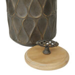 Rapheale Wood Decorative Urns & Jars - Chic Decora