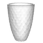 Raspberry Crystal Table Vase - Chic Decora