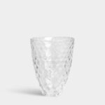 Raspberry Crystal Table Vase - Chic Decora